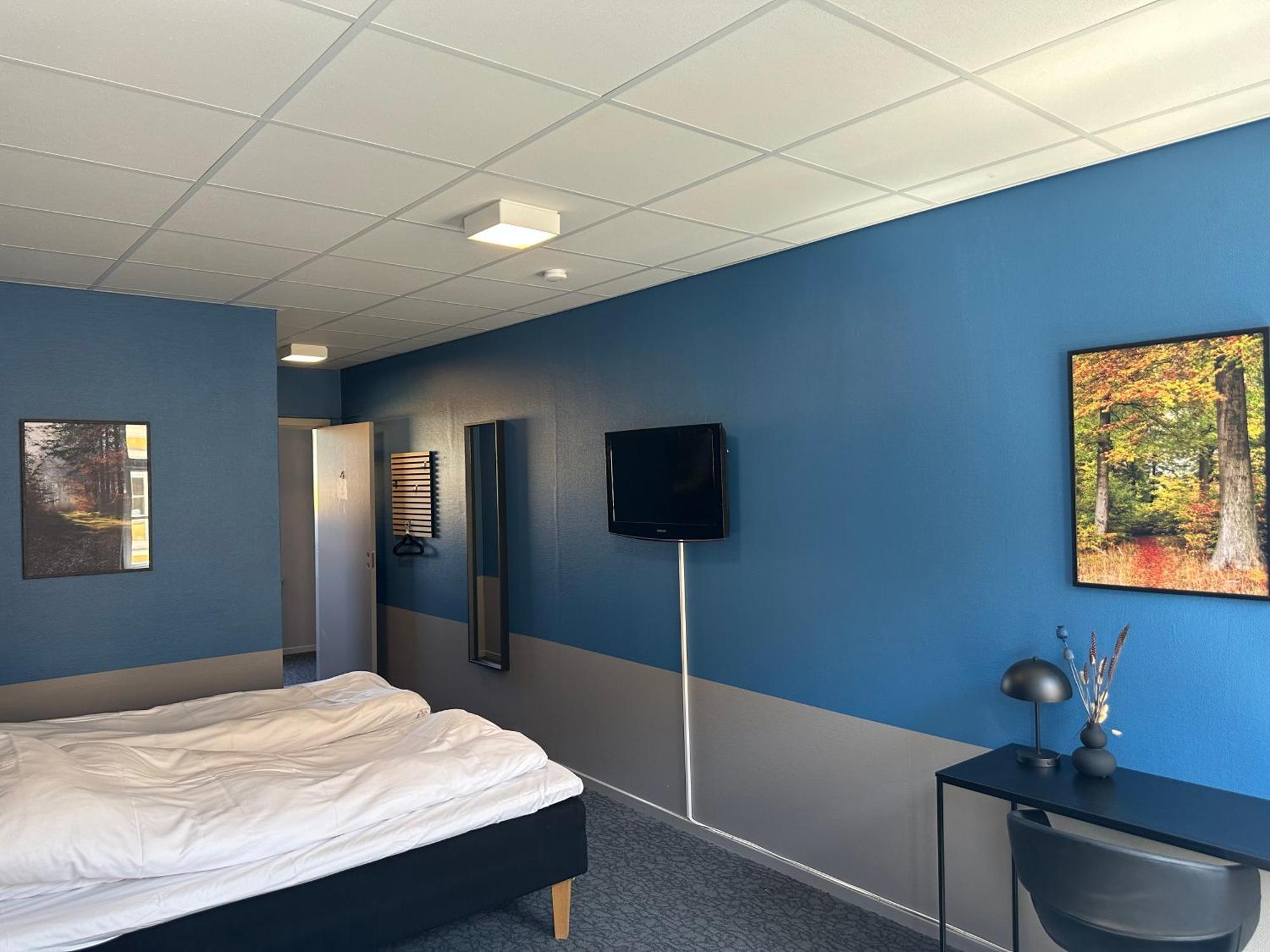 Blue Double Room 6 On Pedestrian Street Saeby Buitenkant foto